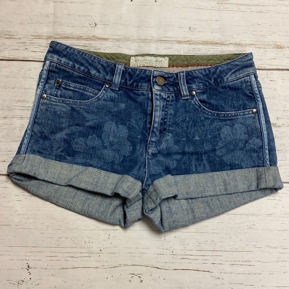 Stella McCartney Pants - STELLA McCartney Hawaiian Resort Collection Denim Shorts s26